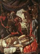 BOTTICELLI, Sandro The Discovery of the Murder of Holofernes Spain oil painting artist